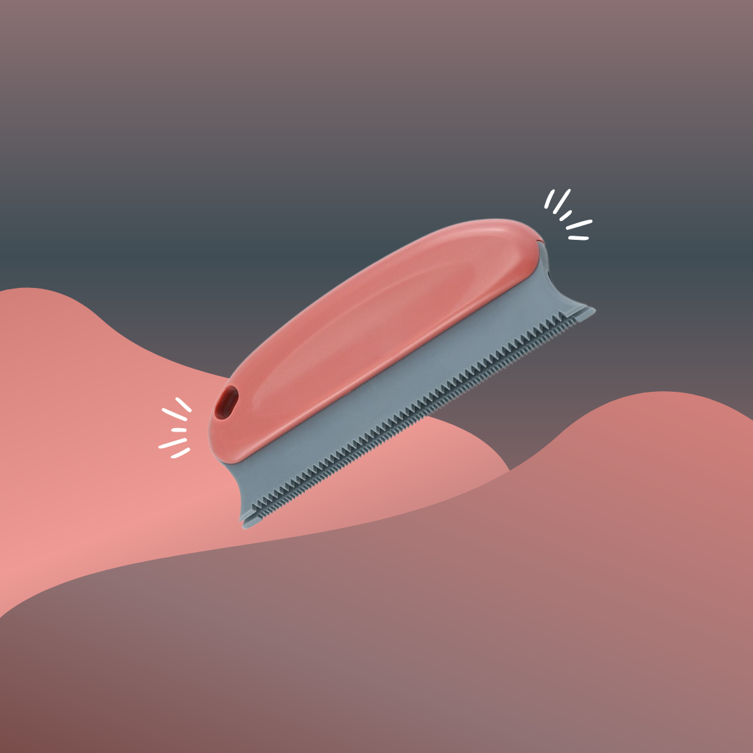 Gummibürste zur Entfernung von Tierhaaren